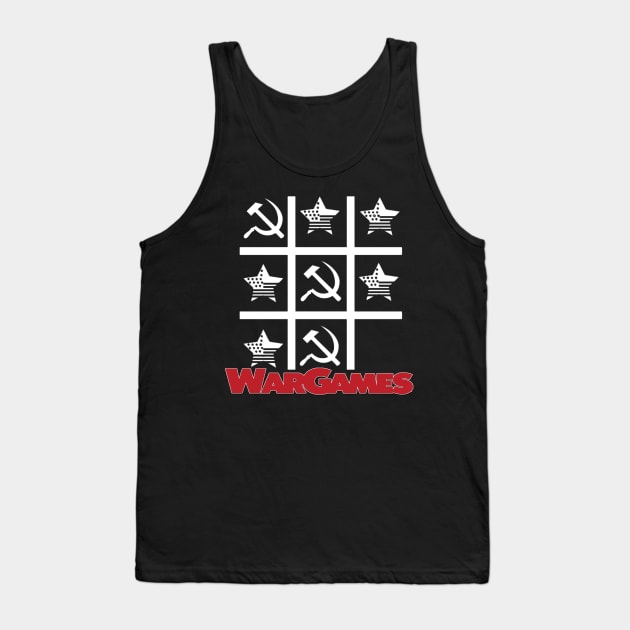 WarGames - Tic Tac Toe Tank Top by RetroZest